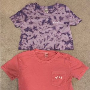 PINK crop tops (2)